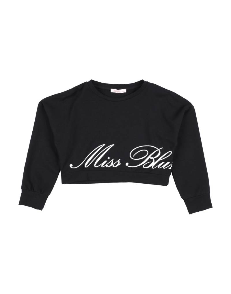 MISS BLUMARINE Sweatshirt Kinder Schwarz von MISS BLUMARINE