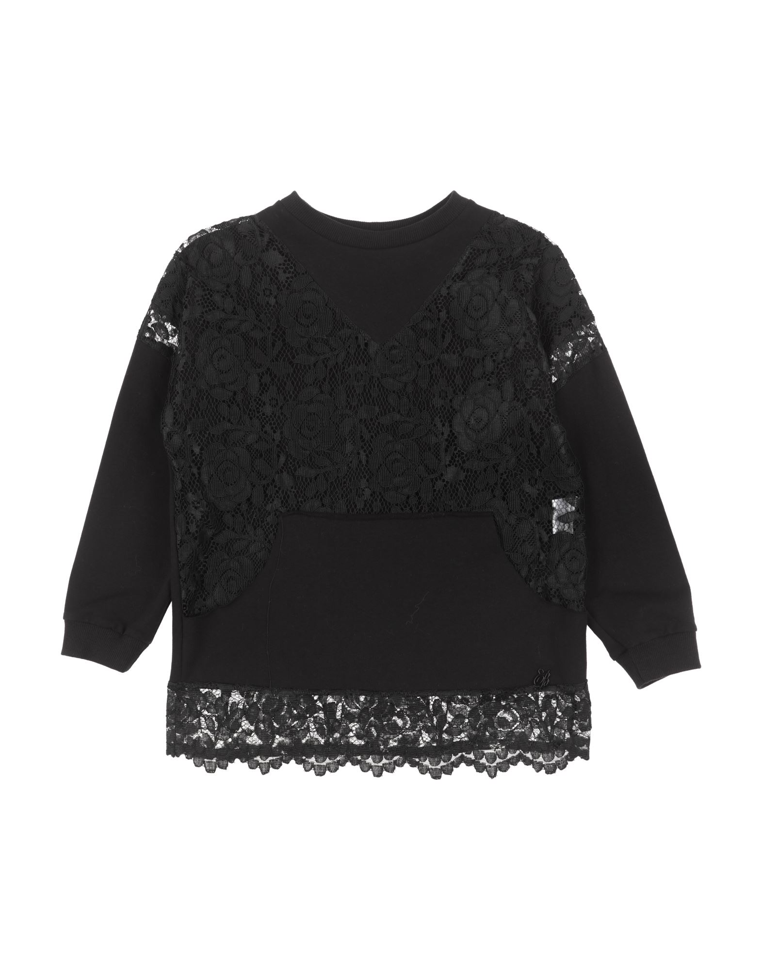 MISS BLUMARINE Sweatshirt Kinder Schwarz von MISS BLUMARINE