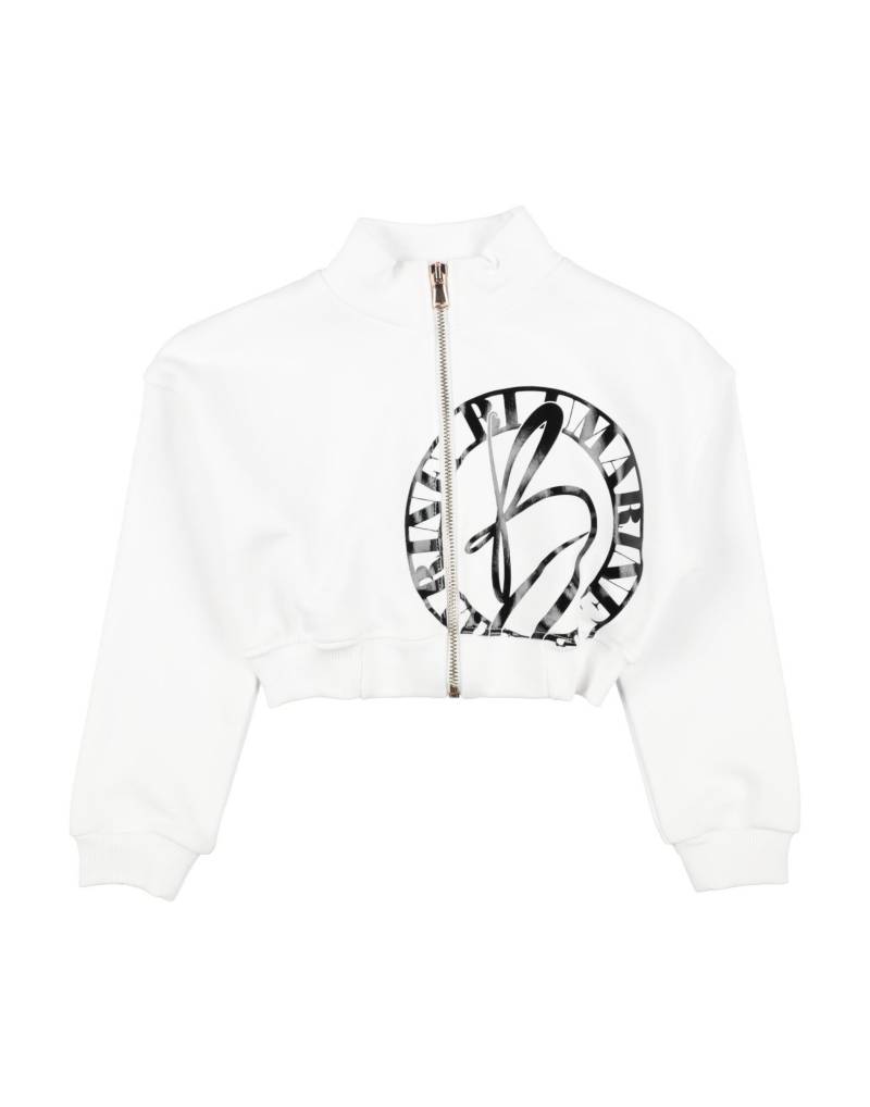 MISS BLUMARINE Sweatshirt Kinder Weiß von MISS BLUMARINE
