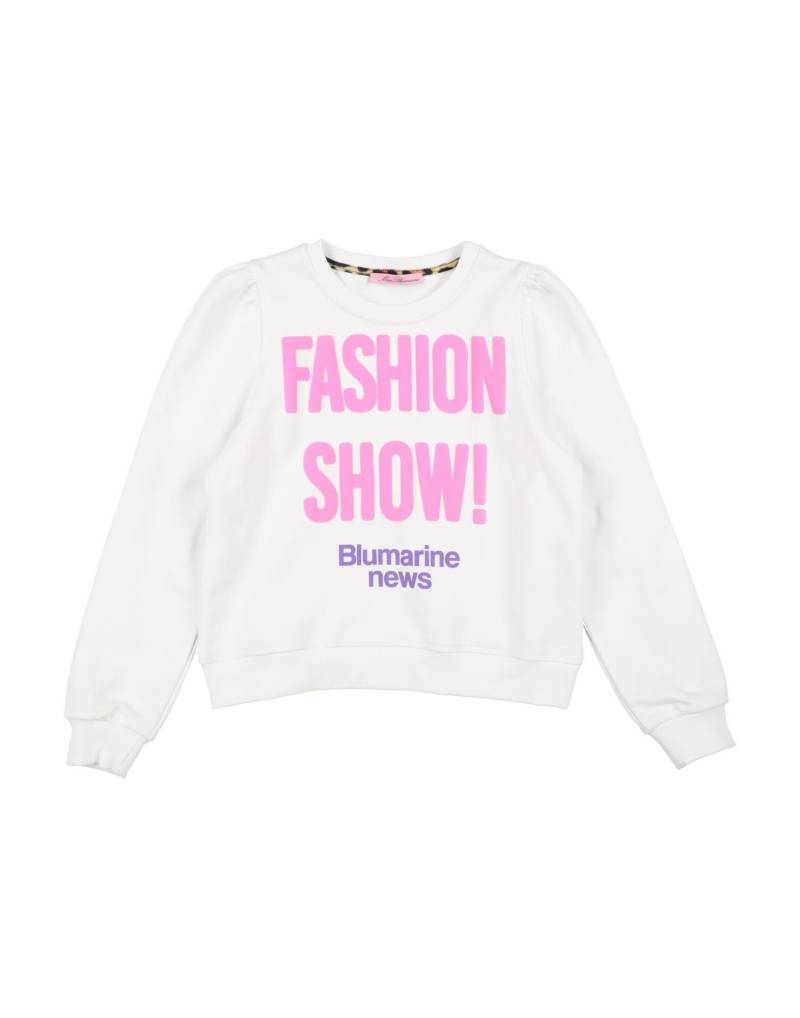 MISS BLUMARINE Sweatshirt Kinder Weiß von MISS BLUMARINE