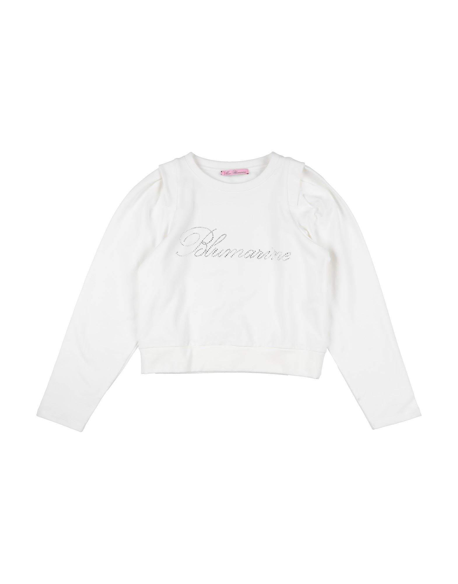 MISS BLUMARINE Sweatshirt Kinder Weiß von MISS BLUMARINE