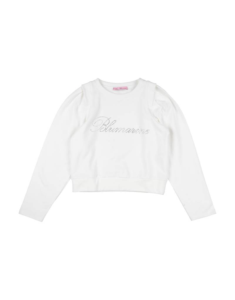 MISS BLUMARINE Sweatshirt Kinder Weiß von MISS BLUMARINE