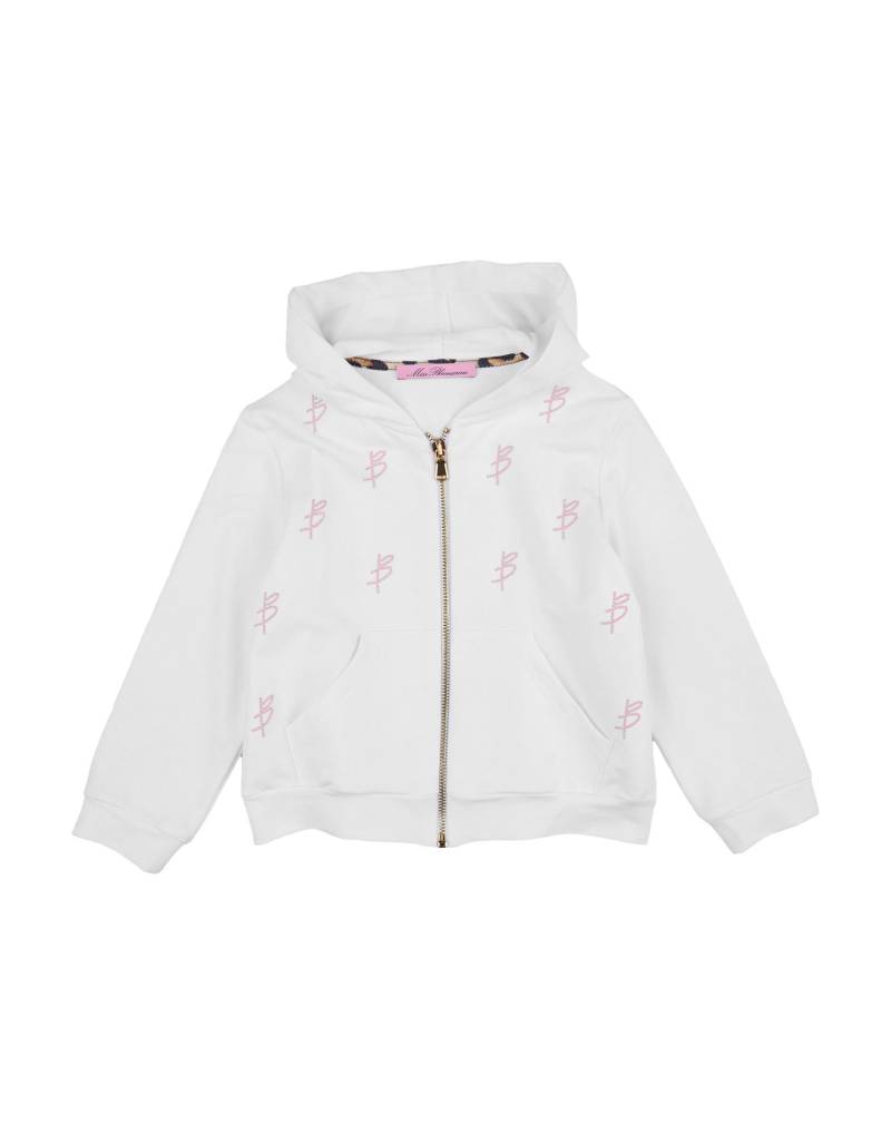 MISS BLUMARINE Sweatshirt Kinder Weiß von MISS BLUMARINE