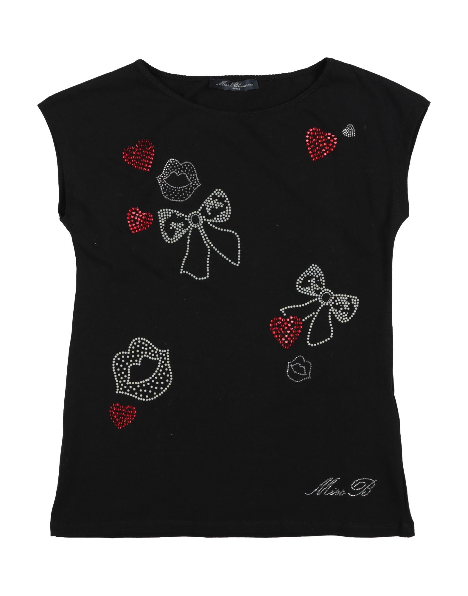 MISS BLUMARINE T-shirts Kinder Schwarz von MISS BLUMARINE