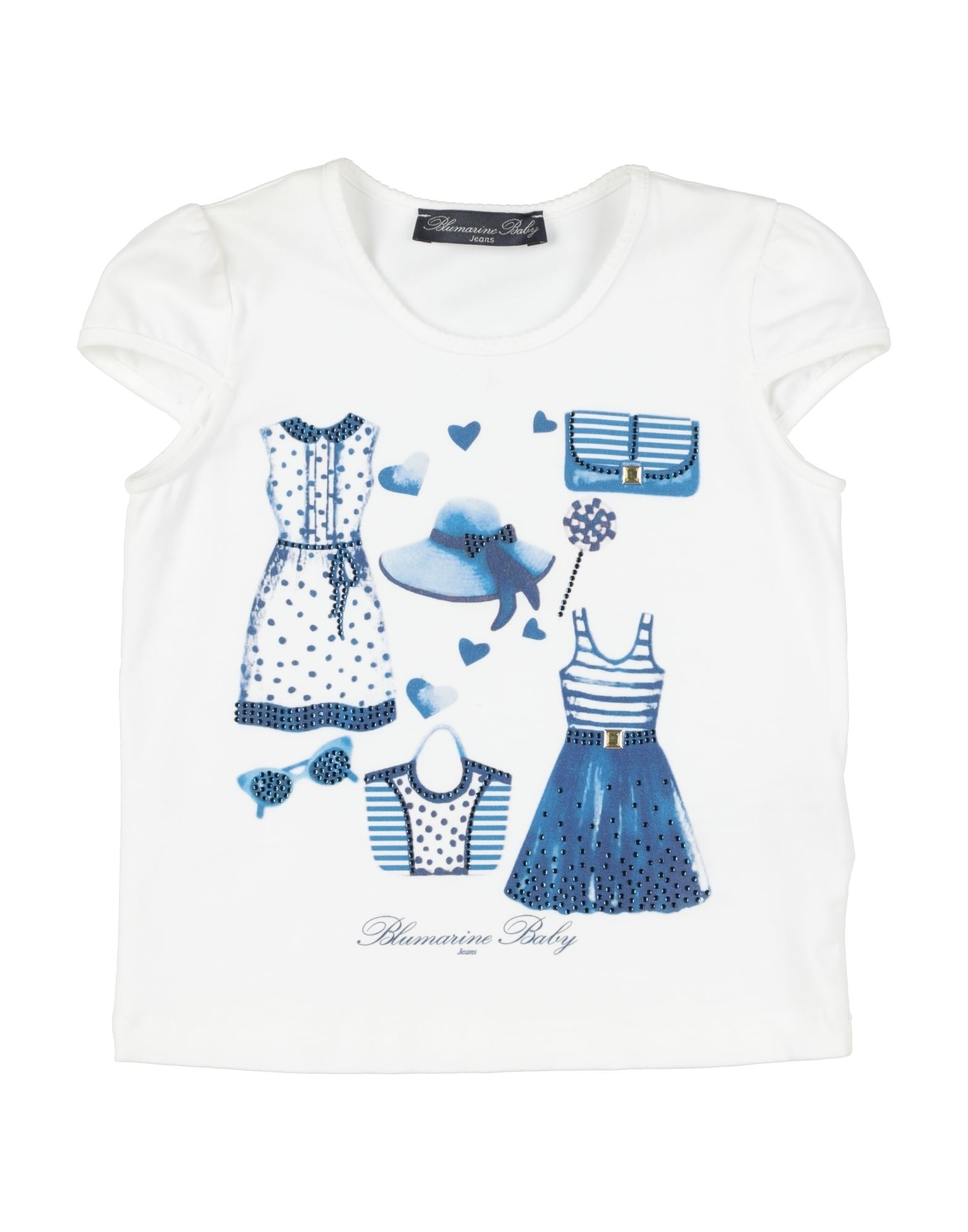 MISS BLUMARINE T-shirts Kinder Weiß von MISS BLUMARINE