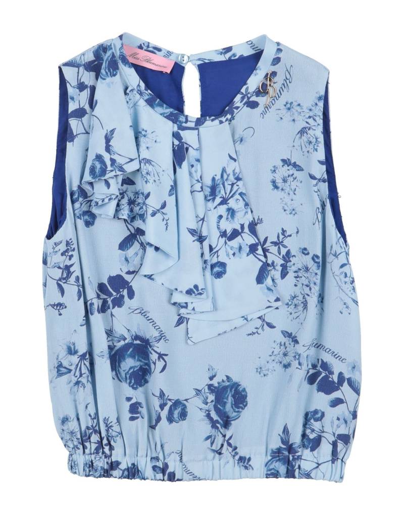 MISS BLUMARINE Top Kinder Azurblau von MISS BLUMARINE