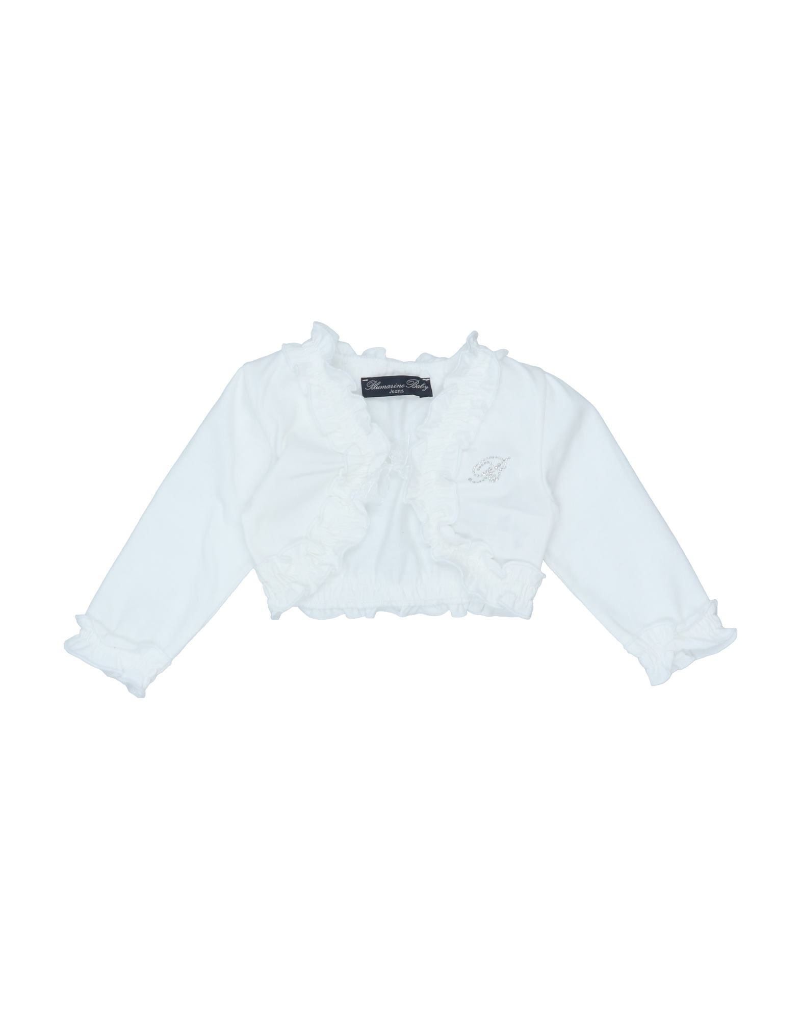 MISS BLUMARINE Wickelpullover Kinder Weiß von MISS BLUMARINE