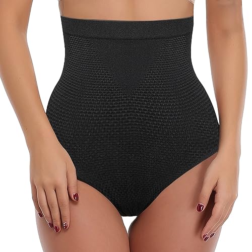 MISS MOLY Damen gepolsterte Nahtlose Po-Hüft Enhancer Höschen Tanga Panty Shapewear Schwarz M von MISS MOLY