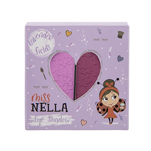 MISS NELLA Makeup for Kids Eye Shadow - Lavender Fields, Kids Cosmetic Toy, Non Toxic Make Up von MISS NELLA