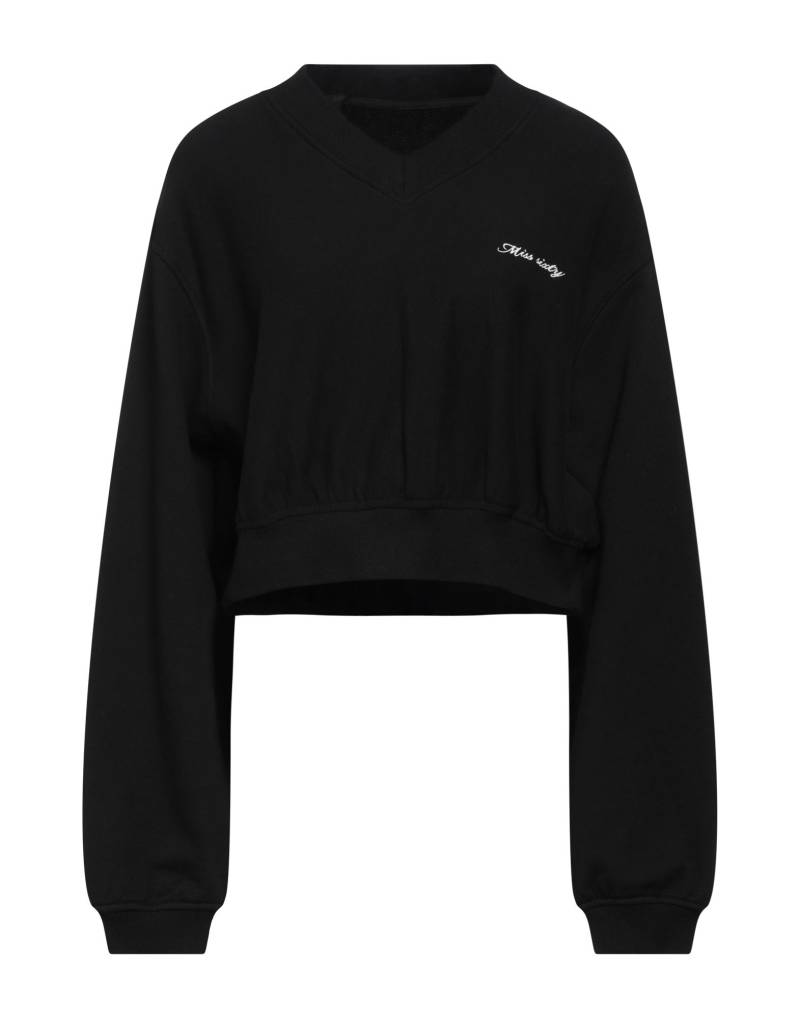 MISS SIXTY Sweatshirt Damen Schwarz von MISS SIXTY