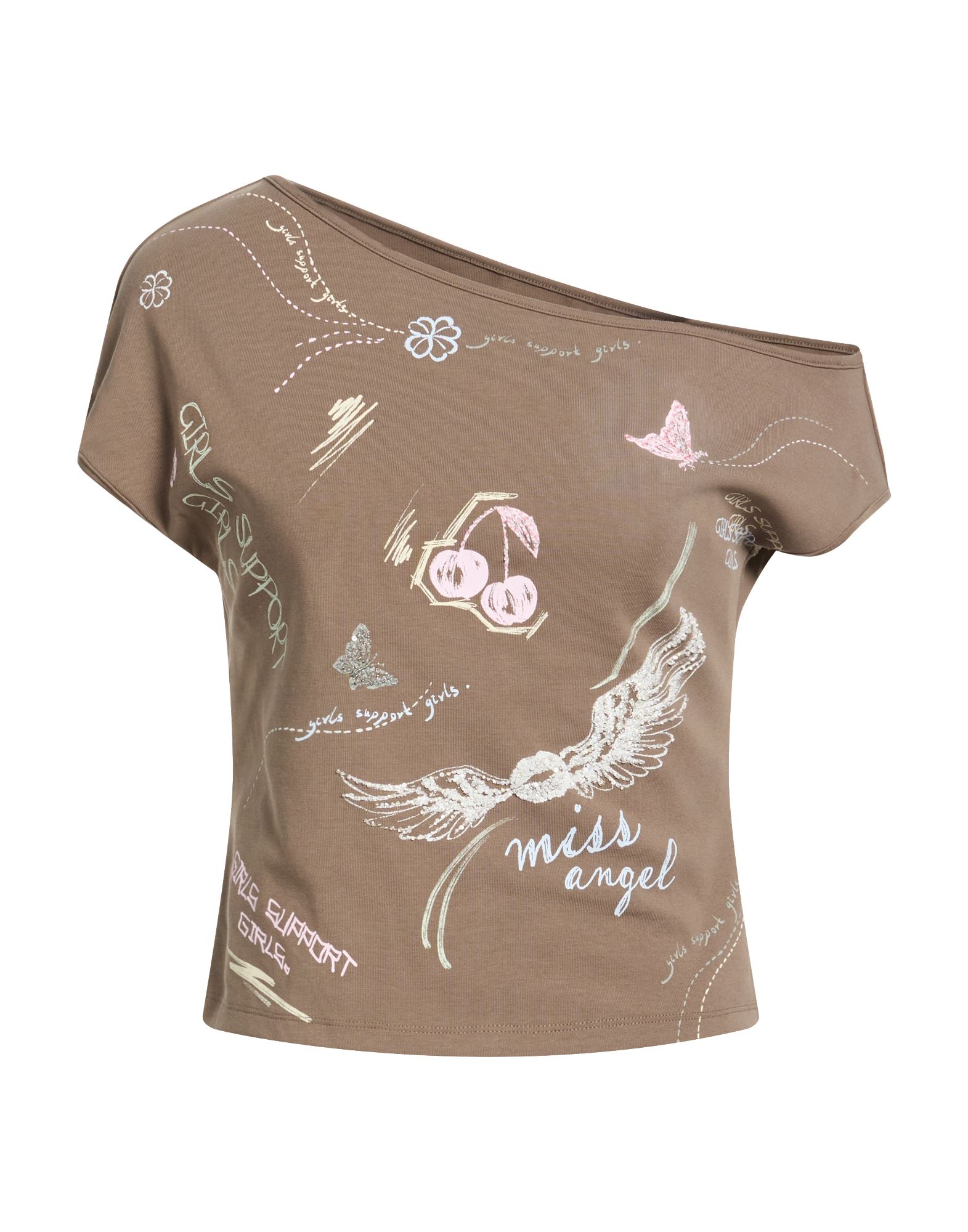MISS SIXTY T-shirts Damen Khaki von MISS SIXTY