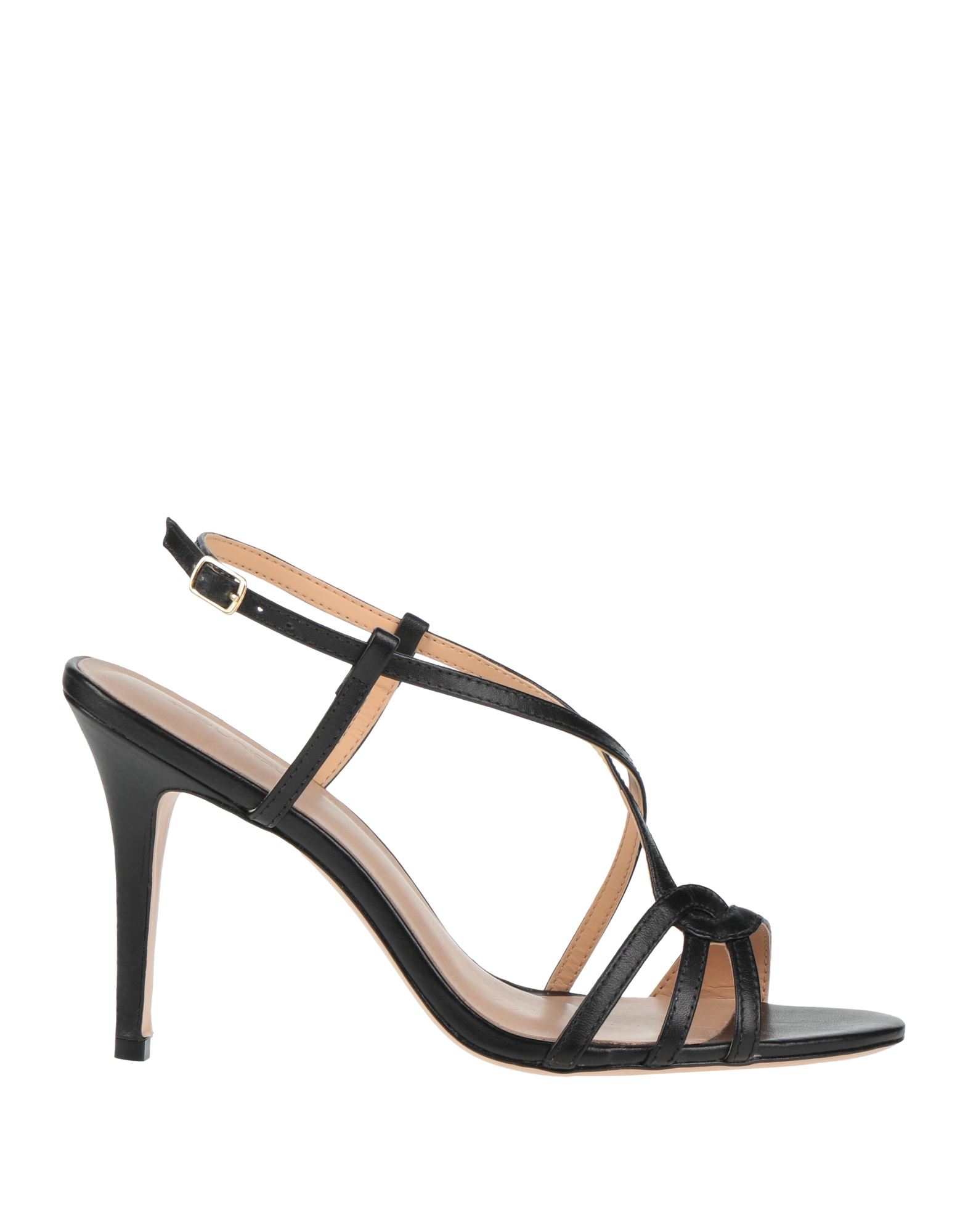 MISS UNIQUE Sandale Damen Schwarz von MISS UNIQUE