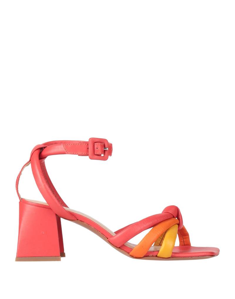 MISS UNIQUE Sandale Damen Tomatenrot von MISS UNIQUE