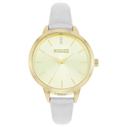 MISSGUIDED SMG002WG Damen Armbanduhr von MISSGUIDED