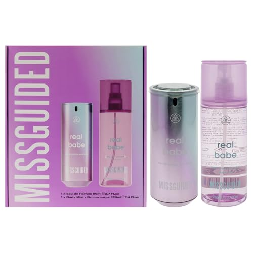 Real Babe by Missguided for Women – Geschenkset 2,7 oz EDP Spray, 7,4 oz Body Mist Real Babe by Missguided for Women – Geschenkset 2,7 oz EDP Spray, 7,4 oz Body Mist von MISSGUIDED