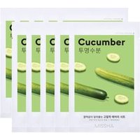 MISSHA - Airy Fit Sheet Mask Bundle Set - 12 Types Cucumber von MISSHA