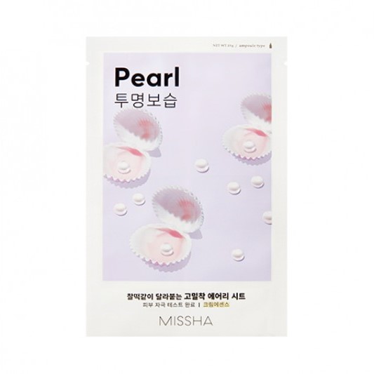 MISSHA - Airy Fit Sheet Mask - Pearl - 1stück von MISSHA