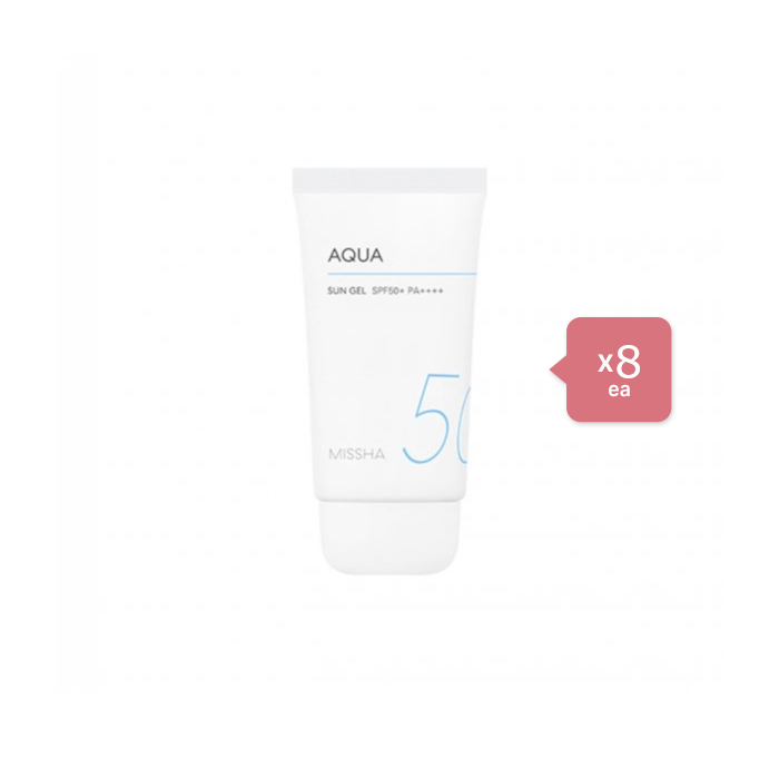 MISSHA All-Around Safe Block Aqua Sun SPF50+ PA++++ (New version of All-Around Safe Block Aqua Sun Gel ) - 50ml (8ea) Set von MISSHA