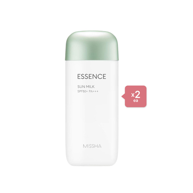 MISSHA - All Around Safe Block Essence Sun Milk (SPF50+ PA+++) (2er) Set von MISSHA