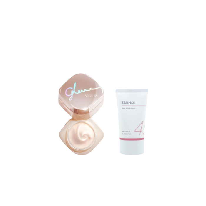 MISSHA - All Around Safe Block Essence Sun SPF45 PA+++ - 50ml X MISSHA - Glow Skin Balm - 50ml von MISSHA