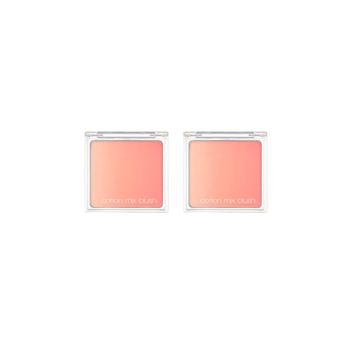 MISSHA - Cotton Mix Blush - 11g - 03 Crepe Cake (2ea) Set von MISSHA