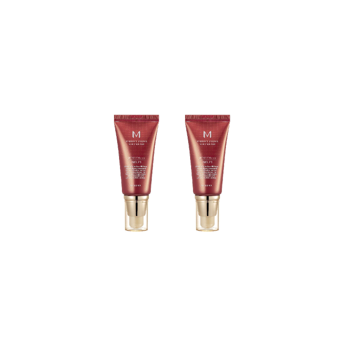 MISSHA M Perfect Cover BB Cream - 50ml - #23 Natural Beige (2ea) Set von MISSHA