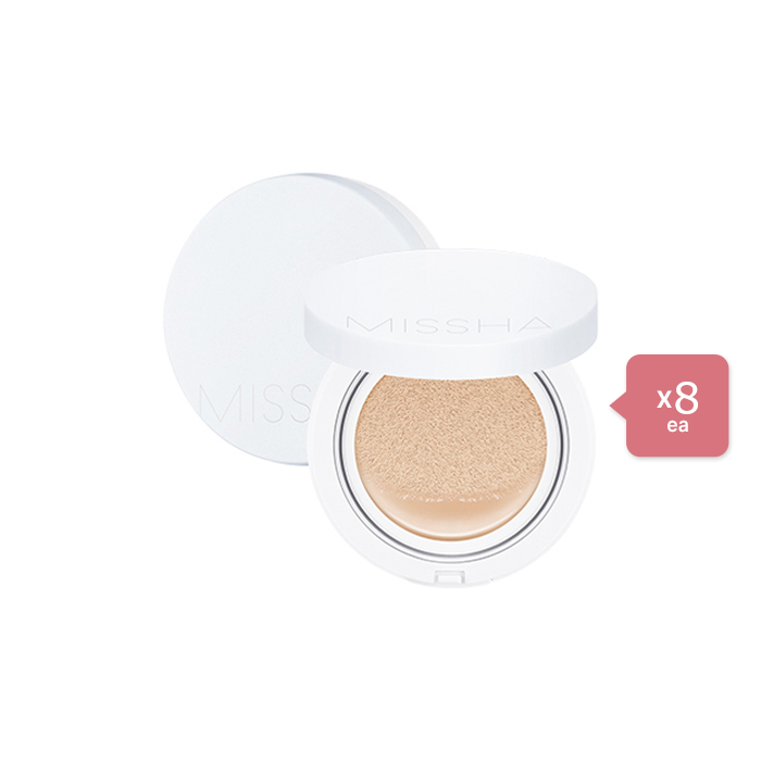 MISSHA Magic Cushion Moist Up - 15g - Light Beige (8ea) Set von MISSHA