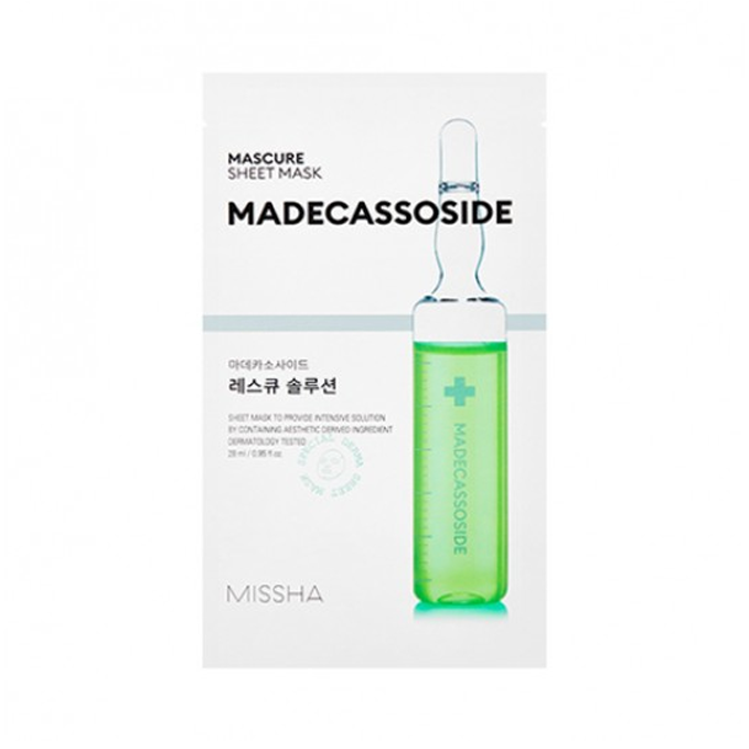 MISSHA - Mascure Solution Sheet Mask - Madecassoside - 1stück von MISSHA