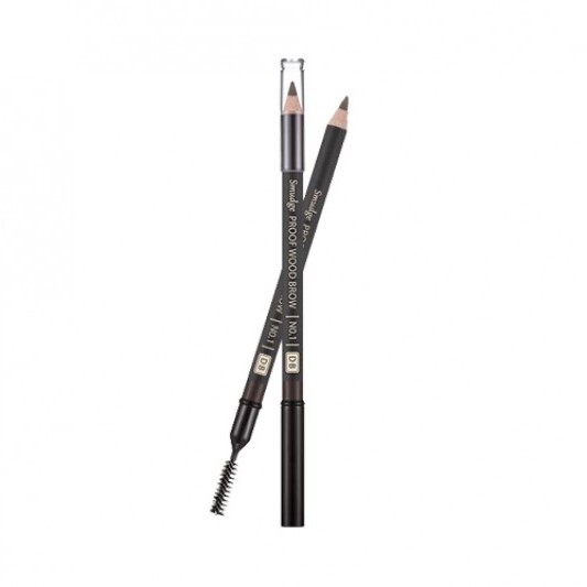 MISSHA - Smudge Proof Wood Brow - No.01 Dark Brown - 1stück von MISSHA