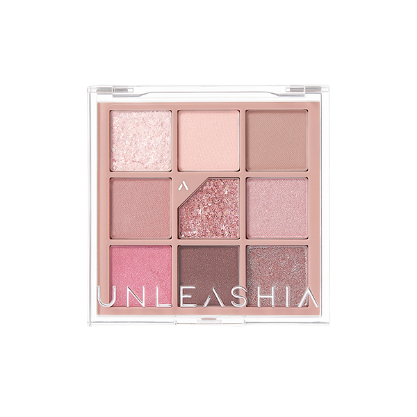 Unleashia - Glitterpedia Eye Palette - 6.2g - No 5 All of Dusty Rose von Unleashia