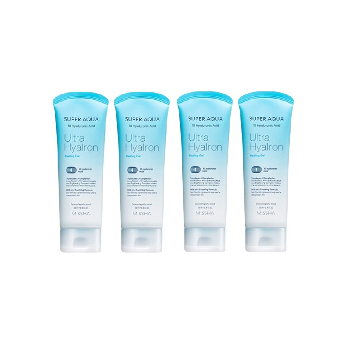 MISSHA Super Aqua Ultra Hyalron Peeling Gel - 100ml (4ea) Set von MISSHA