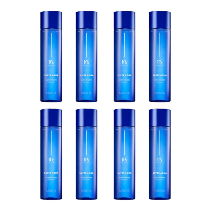 MISSHA - Super Aqua Ultra Hyalron Skin Essence - 200ml (8ea) Set von MISSHA