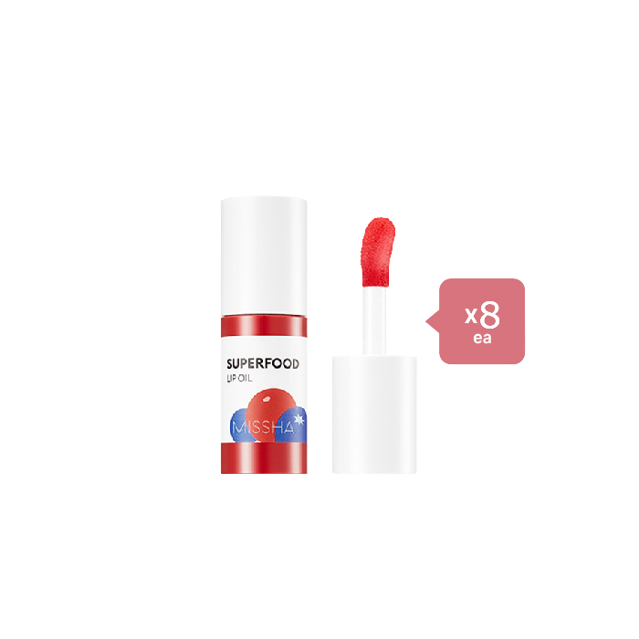 MISSHA Superfood Lip Oil - No.Berry (8ea) Set von MISSHA