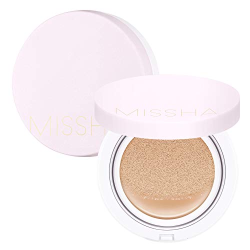 Missha Magie Kissen Abdeckung Dauerhaft Stiftung SPF50+, Nr. 23 Natur Beige, 70 g von MISSHA