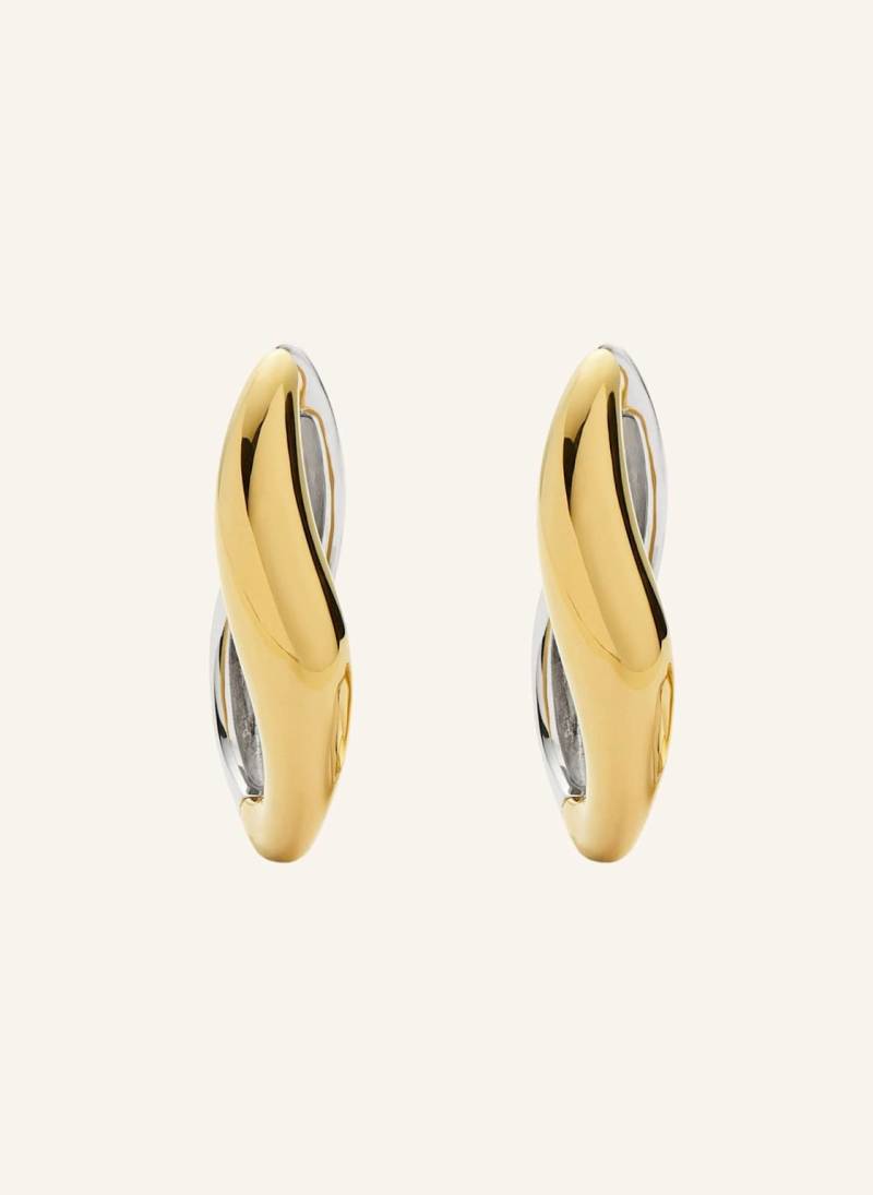 Missoma Creolen Savi Signature Medium Hoops By Glambou gold von MISSOMA