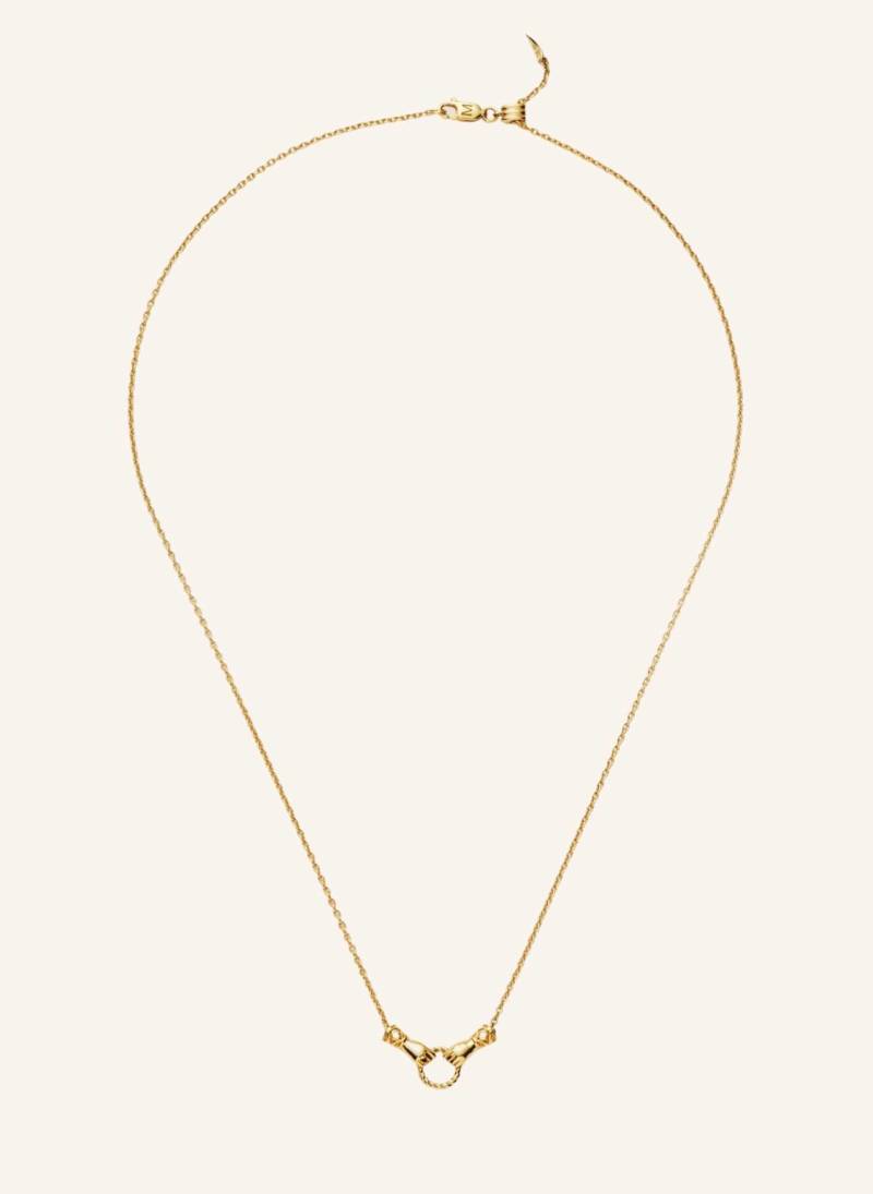 Missoma Halsketten Harris Reed Mini In Good Hands Slider By Glambou gold von MISSOMA
