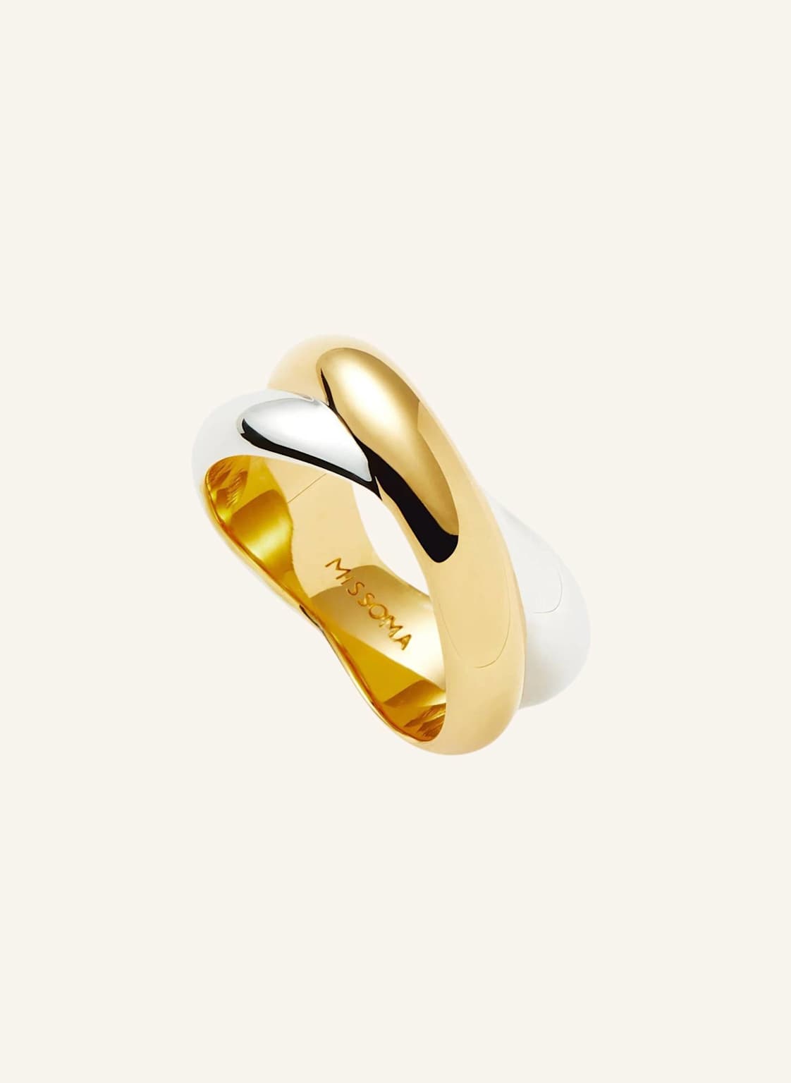 Missoma Ring Lucy Williams Chunky Entwine By Glambou gold von MISSOMA