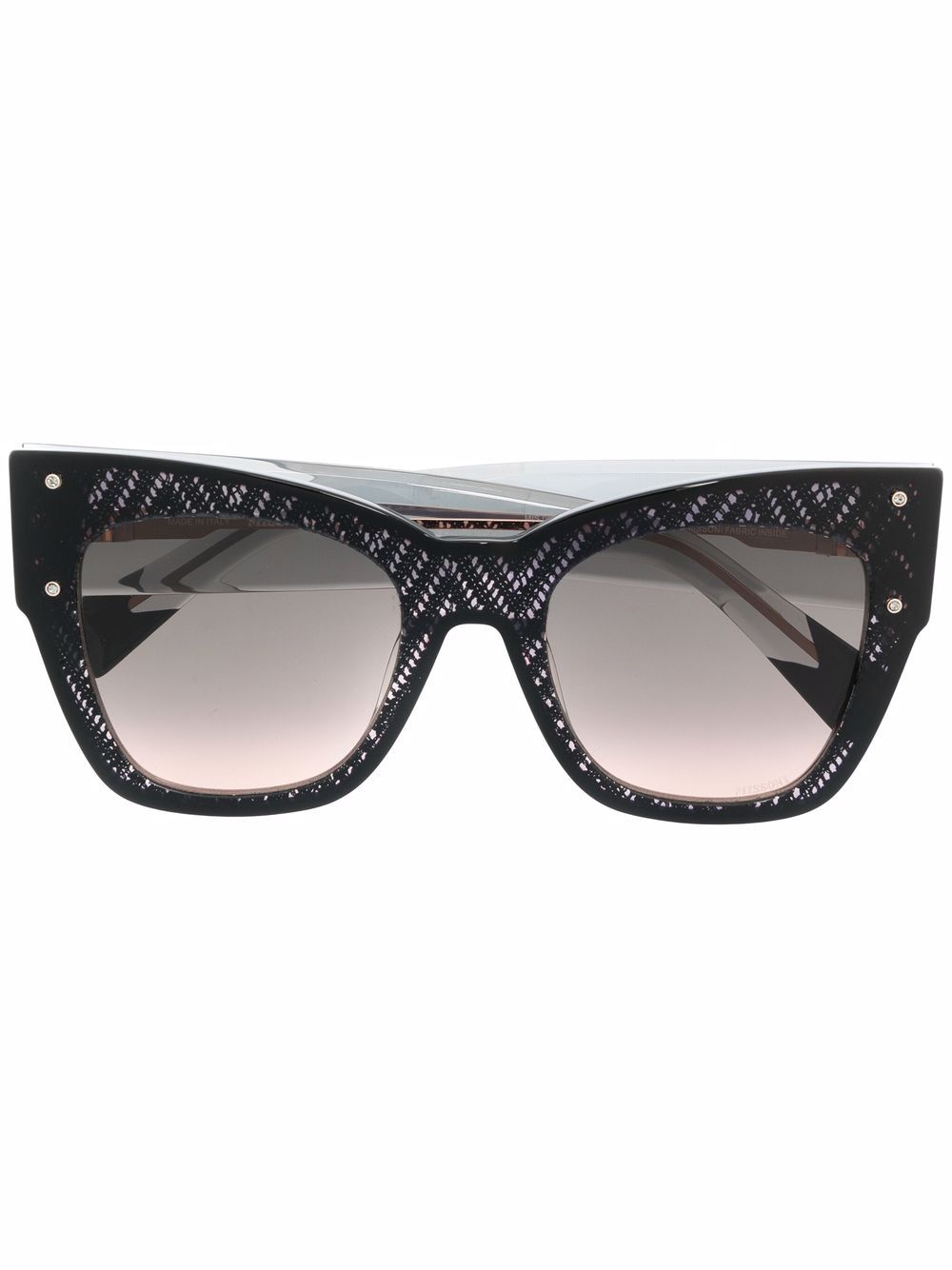 MISSONI EYEWEAR Cat-Eye-Sonnenbrille - Nude von MISSONI EYEWEAR