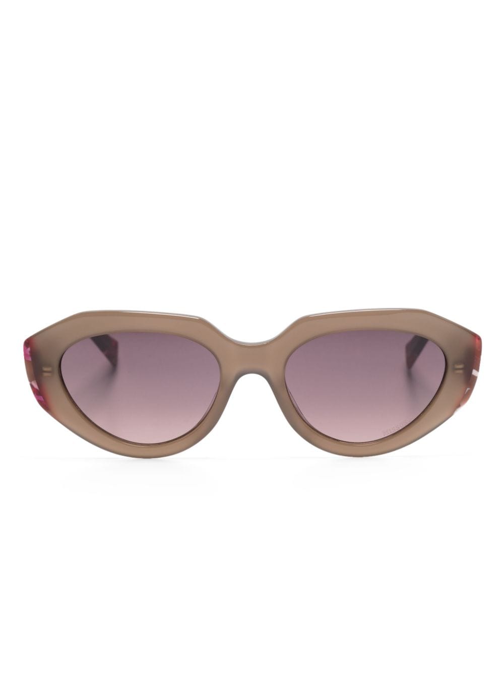 MISSONI EYEWEAR Cat-Eye-Sonnenbrille mit Farbverlauf - Braun von MISSONI EYEWEAR