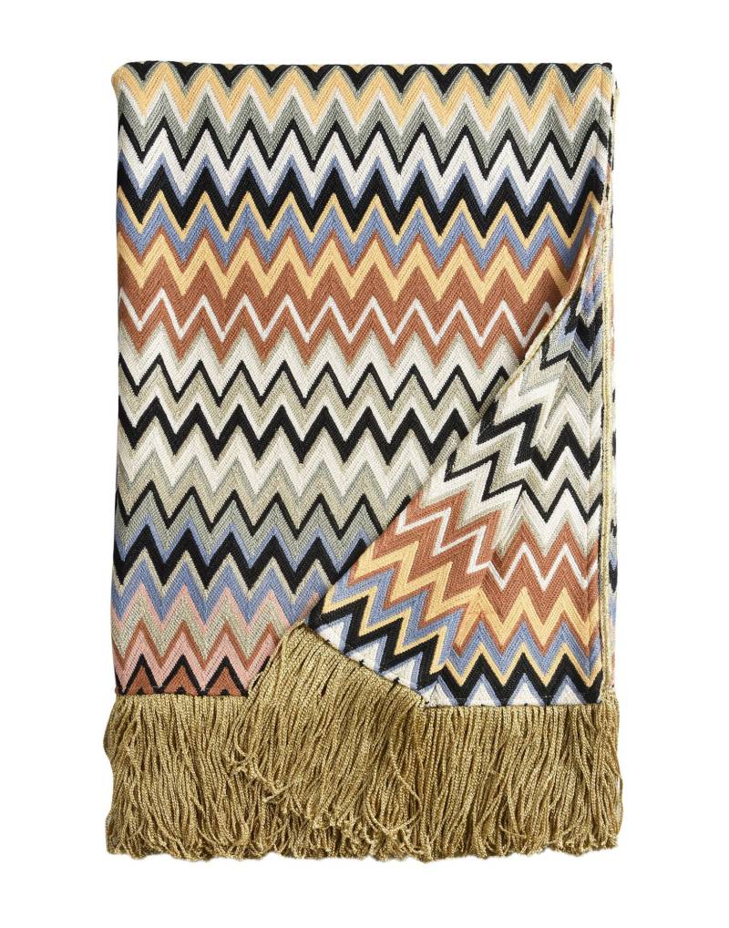 MISSONI HOME Plaid Und Decke Unisex Blaugrau von MISSONI HOME