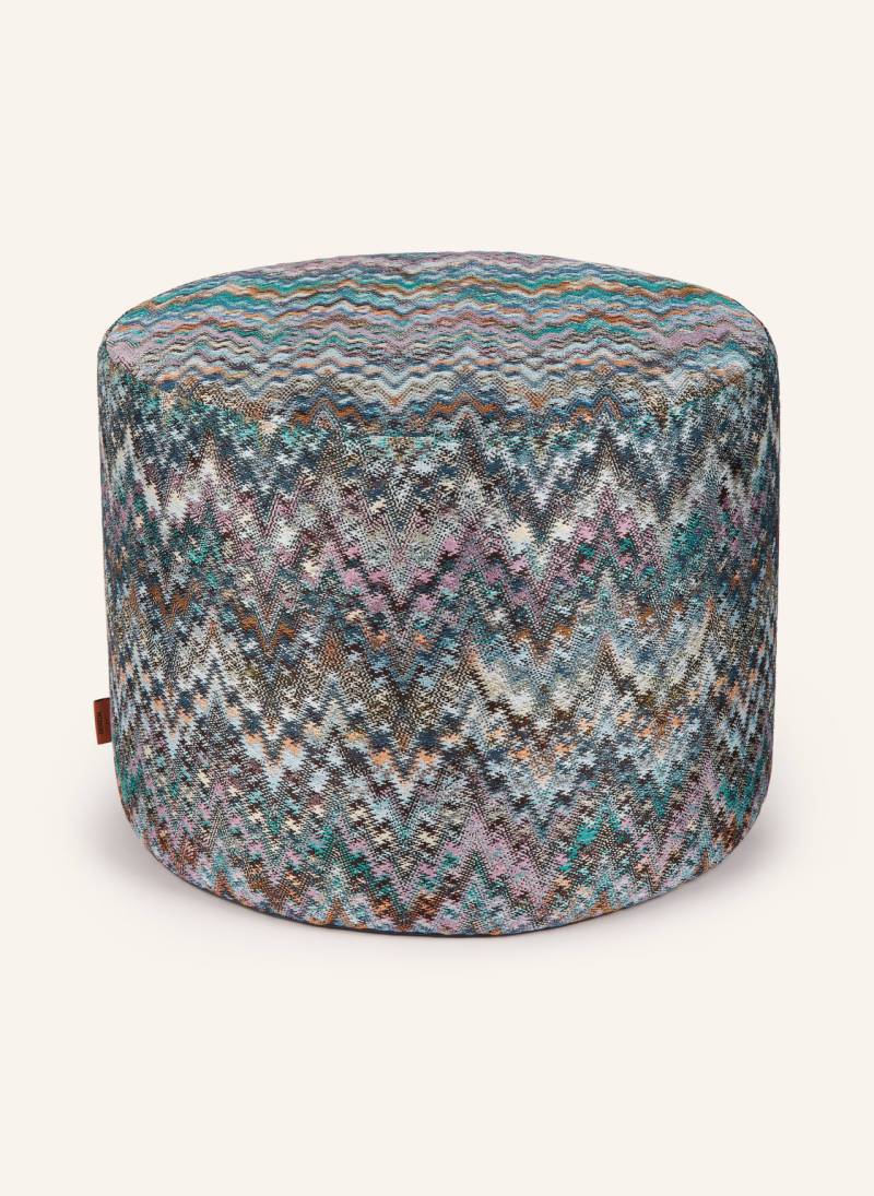 Missoni Home Pouf Parrot blau von MISSONI Home