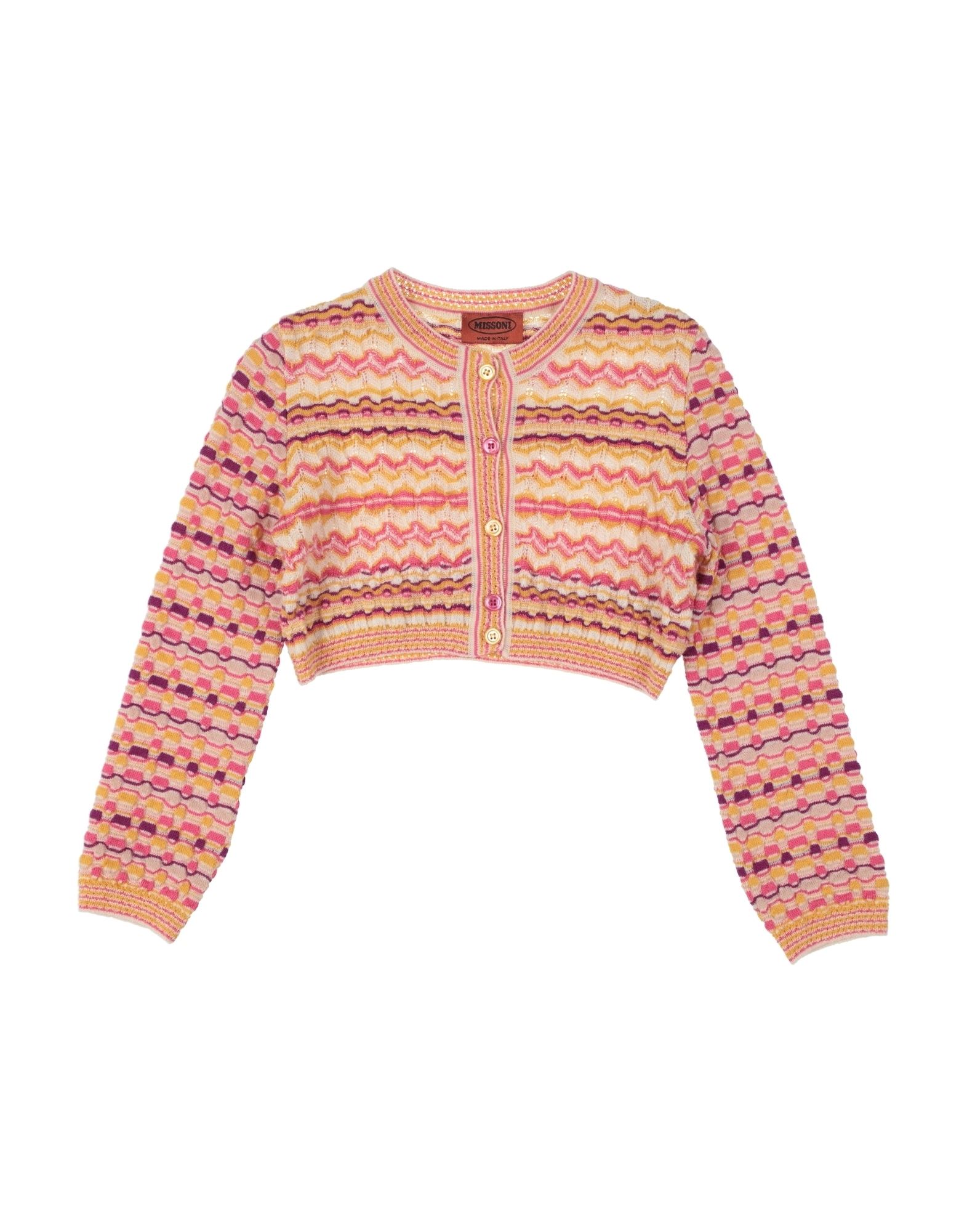 MISSONI KIDS Strickjacke Kinder Gelb MISSONI KIDS Strickjacke Kinder Gelb von MISSONI KIDS