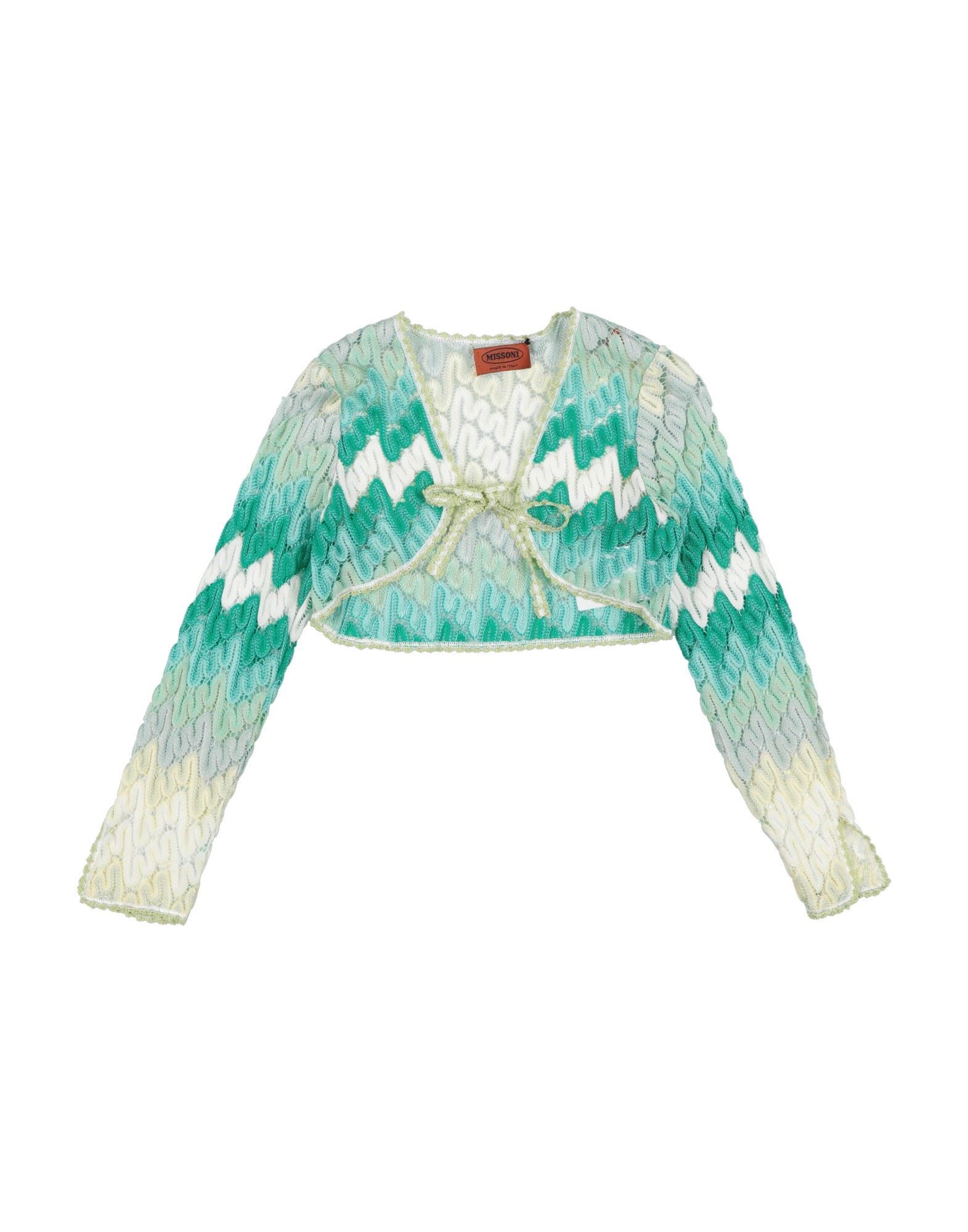 MISSONI KIDS Wickelpullover Kinder Grün MISSONI KIDS Wickelpullover Kinder Grün von MISSONI KIDS