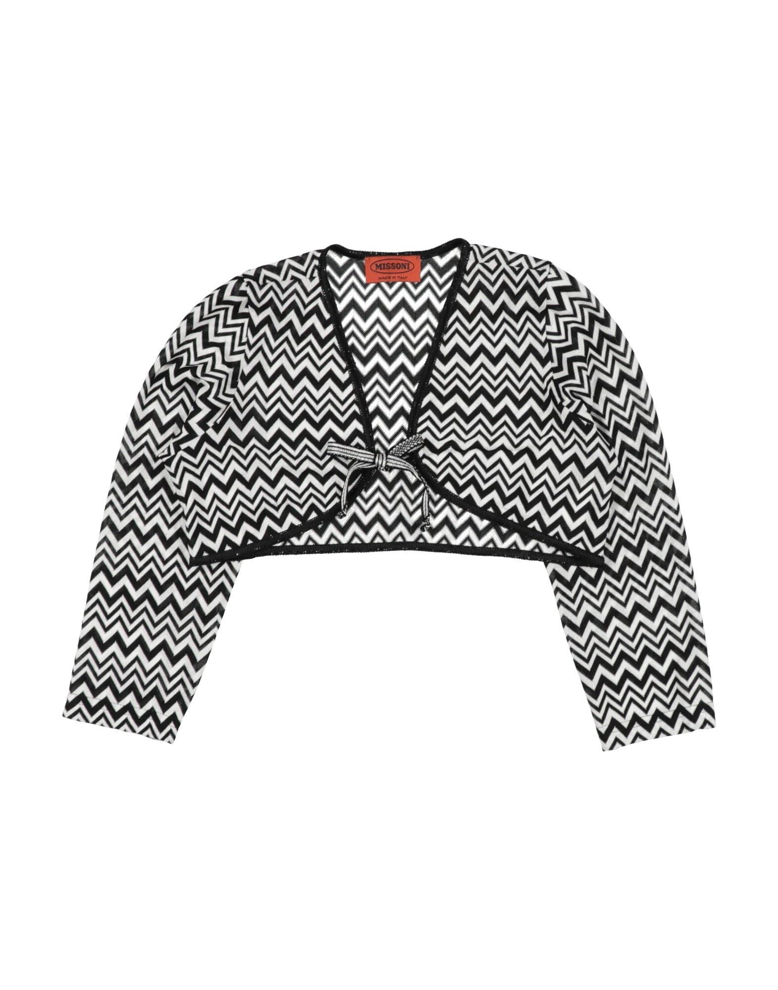 MISSONI KIDS Wickelpullover Kinder Schwarz MISSONI KIDS Wickelpullover Kinder Schwarz von MISSONI KIDS