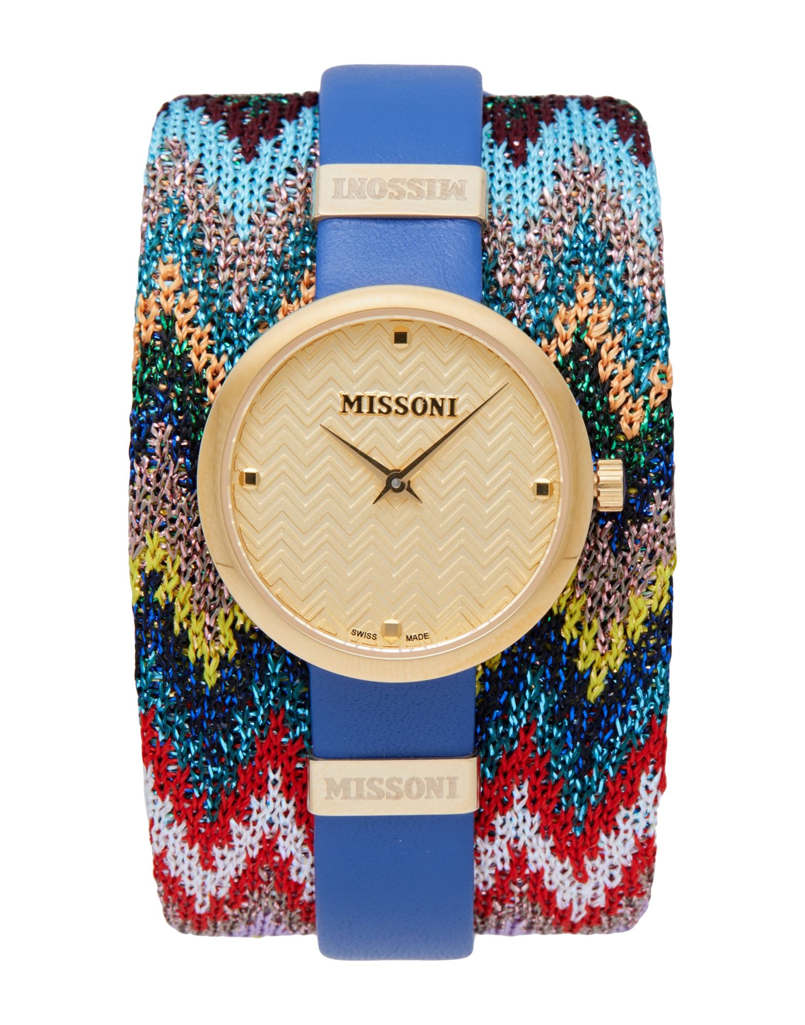 MISSONI Armbanduhr Damen Blau von MISSONI