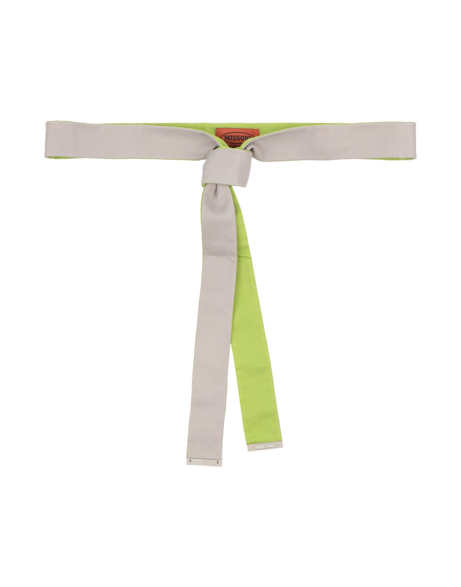 MISSONI Gürtel Damen Hellgrau von MISSONI