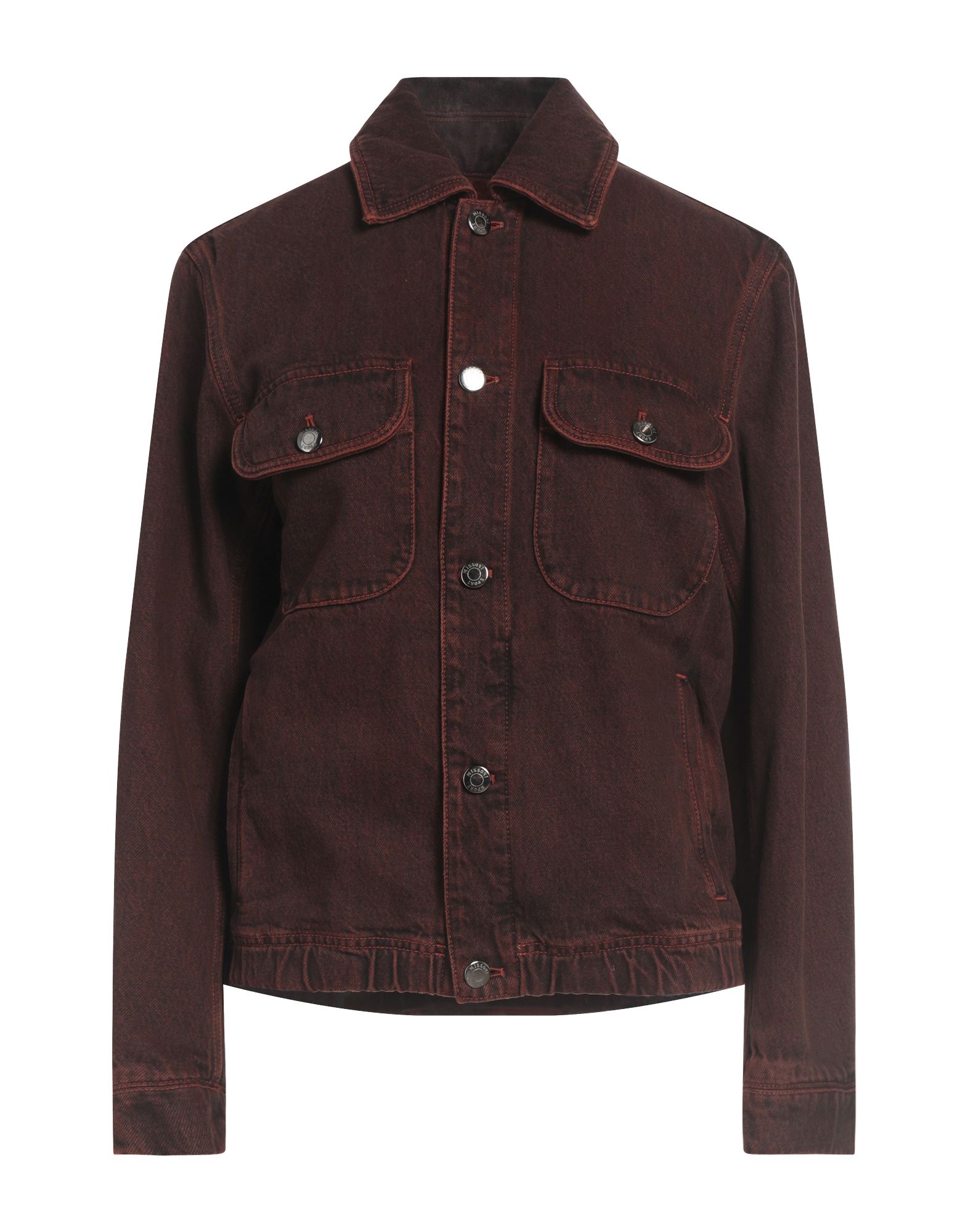 MISSONI Jeansjacke/-mantel Damen Schokobraun MISSONI Jeansjacke/-mantel Damen Schokobraun von MISSONI