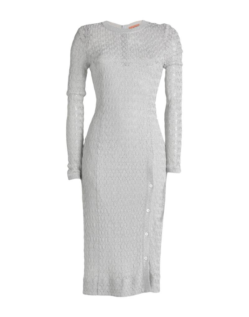 MISSONI Midi-kleid Damen Silber von MISSONI