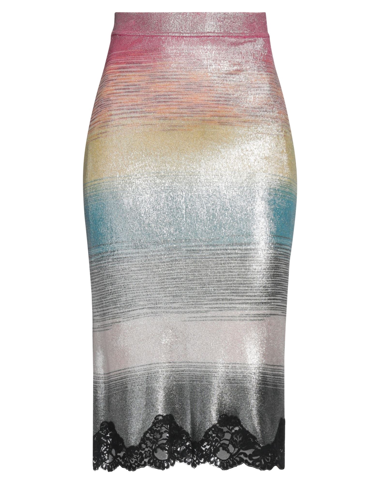 MISSONI Midi-rock Damen Silber von MISSONI