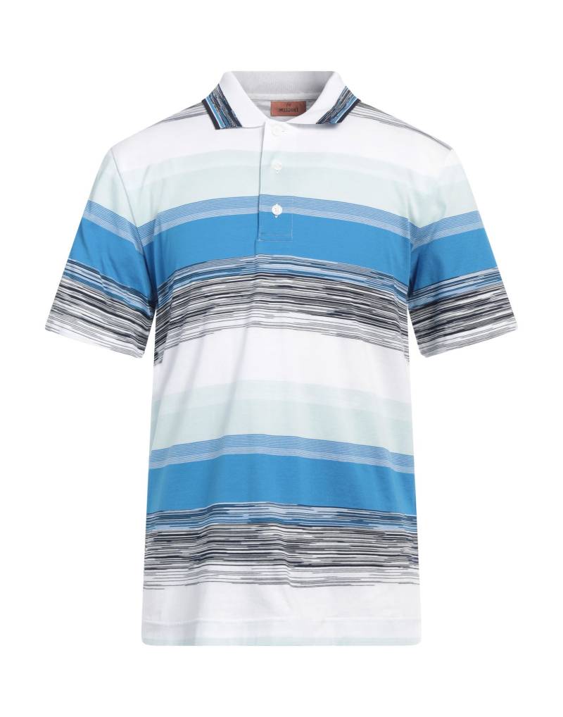 MISSONI Poloshirt Herren Azurblau von MISSONI